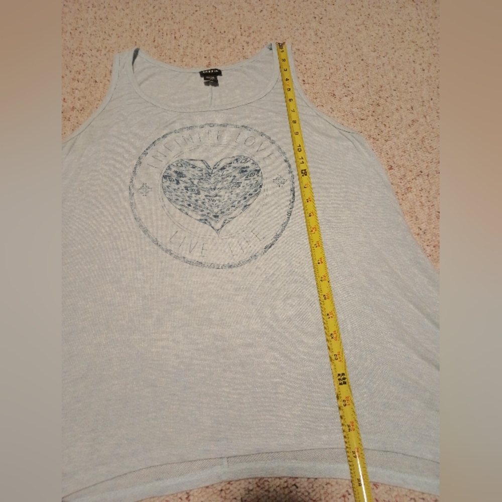 Torrid! Sky Blue Tank Top - Picture 6 of 9